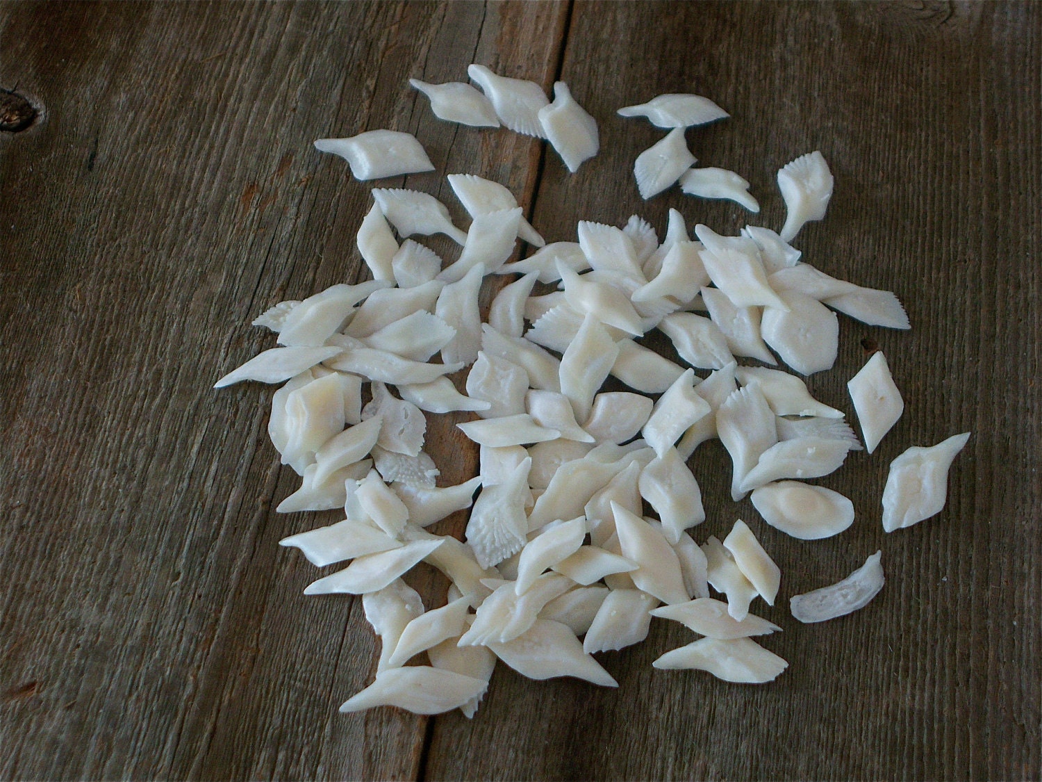 ON SALE Pack of 100 Alligator Gar Fish Scales Enamel