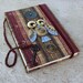 Steampunk Owl Blank Coptic Journal.