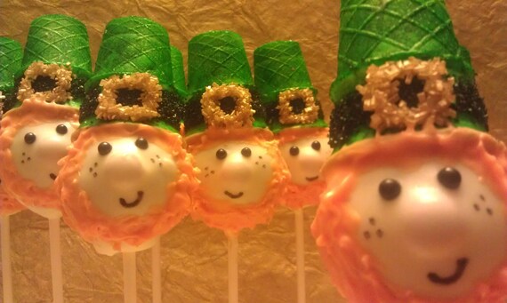 Top o'the Mornin' Leprechaun Cake Pops
