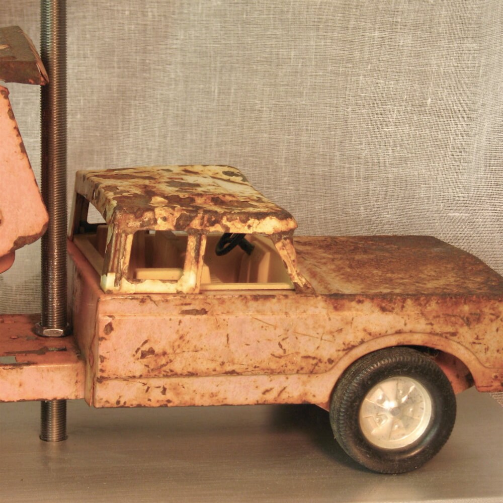 Vintage Toy Dump Truck Lamp by electricheirlooms on Etsy