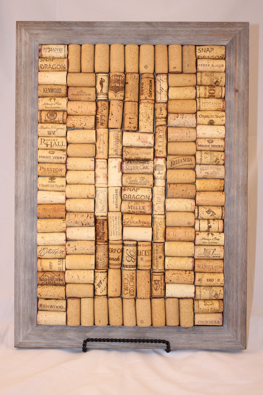 Wine Cork Bulletin Board