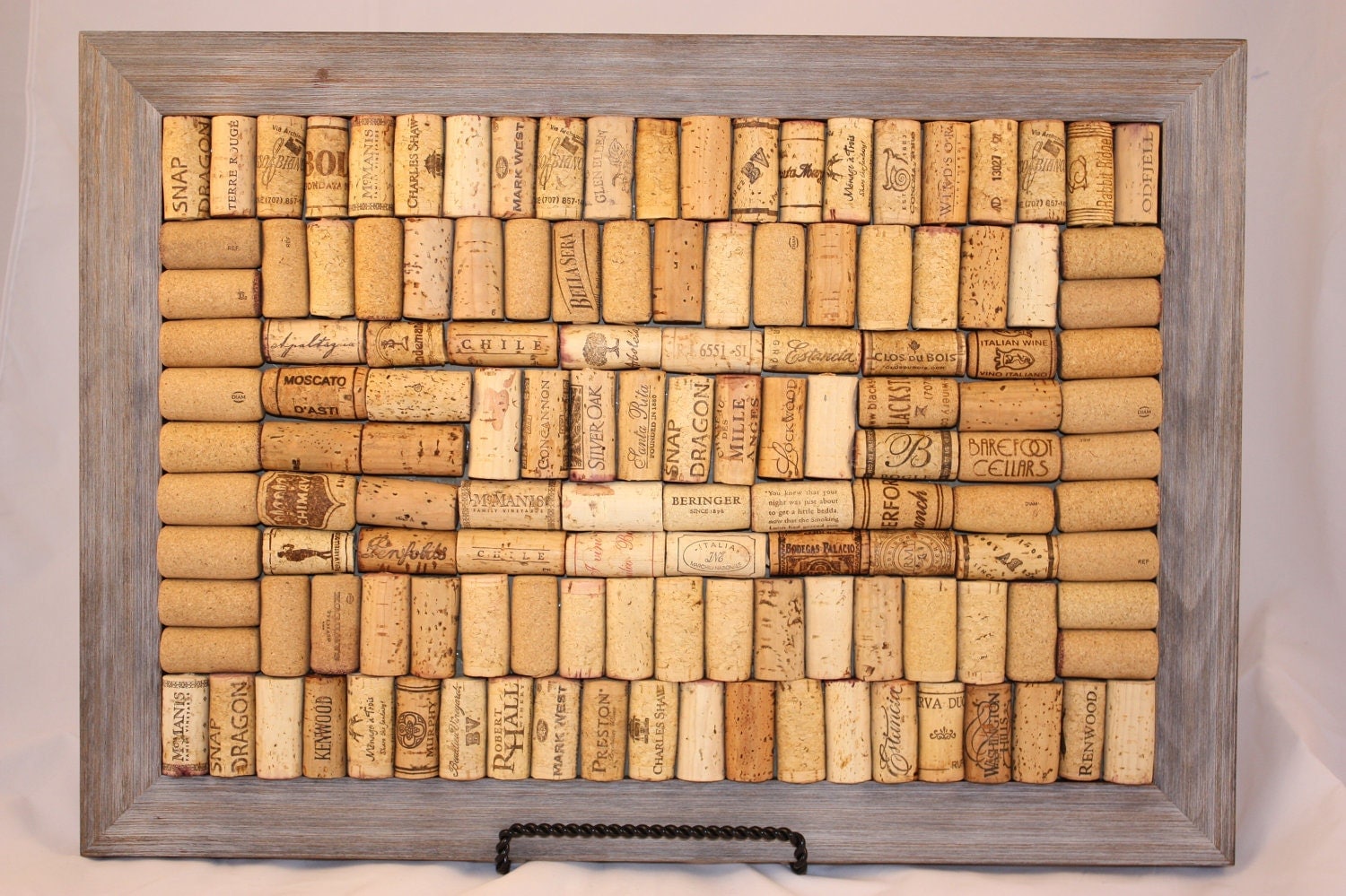 Wine Cork Bulletin Board