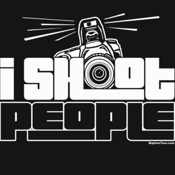 i shoot people t shirt