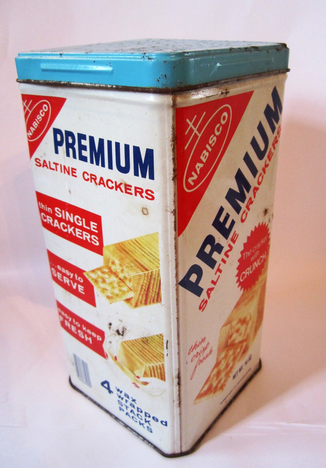 1969 Nabisco Premium Saltine Cracker Tin
