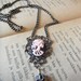 skull cameo necklace