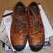 SALE 20% off....Vintage PF FLYERS Men's rubber toed leather wingtip brogues size 43 Eur/ US9-9.5