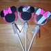 Minnie Mouse Lollipops Decorations- Set of 24 custom listing for parties by me