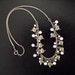Vintage Silver Pearl Necklace