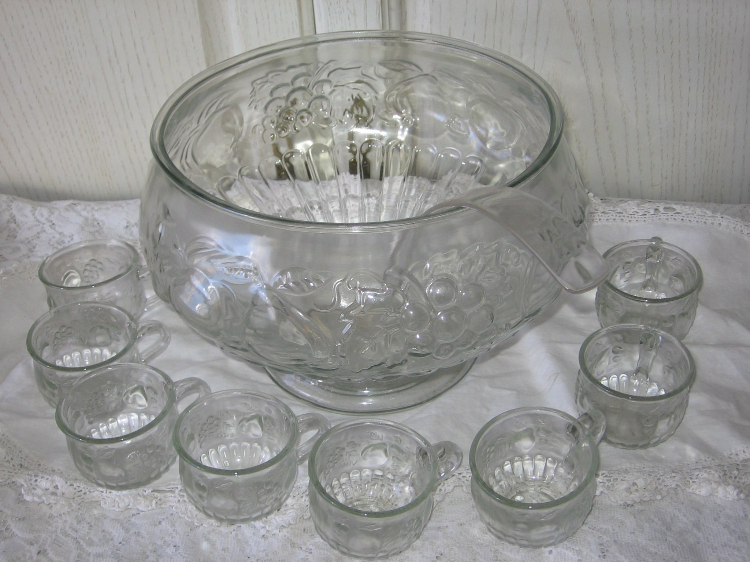 Vintage Punch Bowl