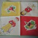 Adorable Vintage Child's Handkerchief with Sunday and a Church