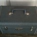 Vintage Samsonite Overnight Tweed Train Case - Travel Case Luggage