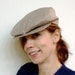 Vintage Ivy Newsboy Cap Boho, Hipster, Fashion Forward Hat