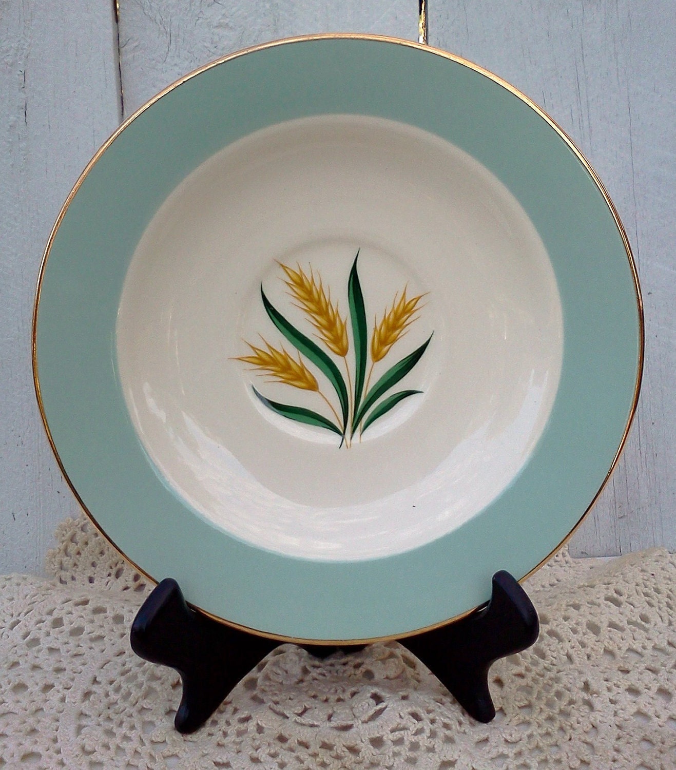 Vintage Wheat pattern Viking Wheat Saucer