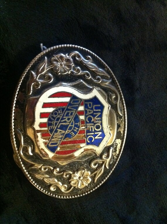 Vintage Union Pacific Belt Buckle