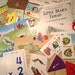 Vintage Paper Pack Children Theme 100 Pieces Altered Art Collage Scrapbooking, 100 Vintage Scrapbook Children's Pages, Vintage Collage Paper