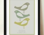Contemporary Art, Quote Print, Bob Marley, Three Little Birds, Quote poster