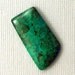 Chrysocolla Malachite Cabochon - Hand Cut Designer Freeform Cabochon