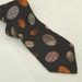Vintage Silk Tie, Made in Italy, Retro Mad Men Tie, Vietri Italian Designer, Easter Egg Design, Retro Apparel