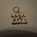 Vintage Gold Pendant, 14 Karat Stamped, 'Damn I'm Good'. Excellent Condition