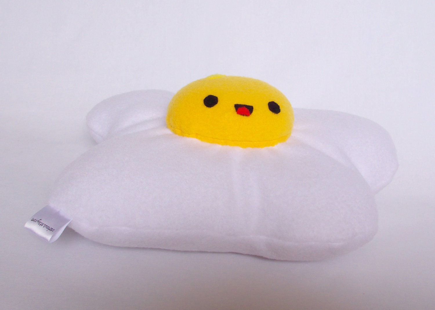 plush fried egg