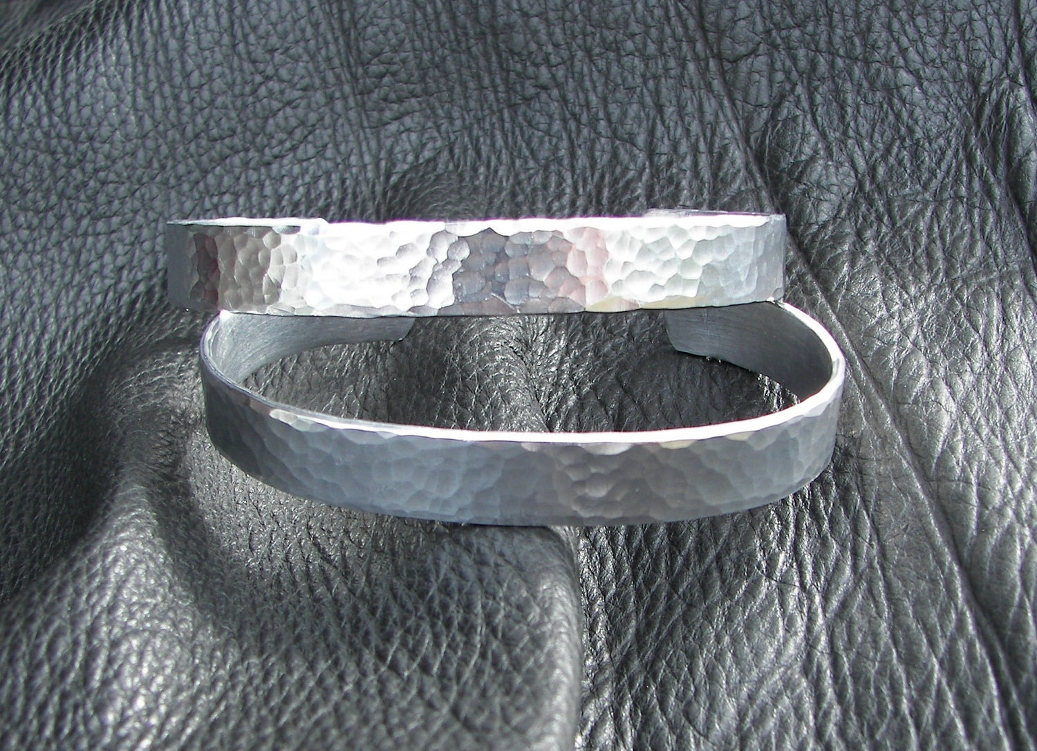 Hand Stamped Cuff Bracelets Inspired By Fifty Shades of Grey