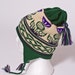 Scottish Thistle ear flap hat - Medium