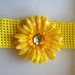 Spring Flower Headband for Little Girls Gerber Daisy Gerbera Daisy
