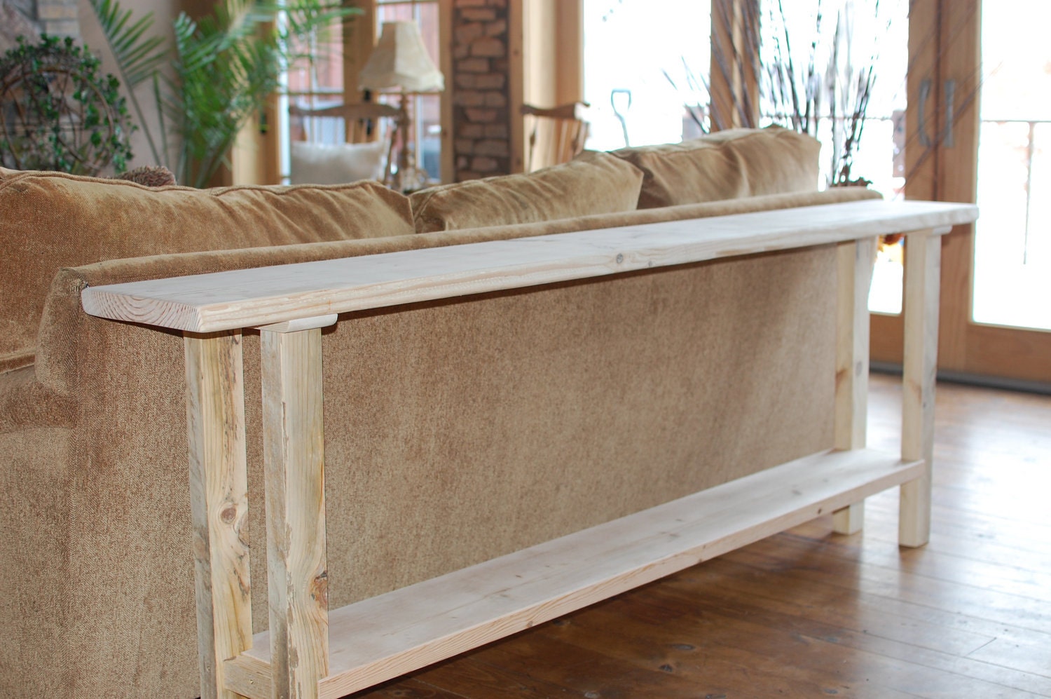 Unfinished Sofa/Entry Table shipping is Free by thelakenest