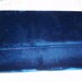 Deep blue crushed velvet clutch bag by Kurt Chambre. Excellent condition.
