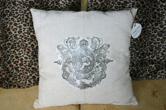 Items Similar To French Pillow On Etsy   Il 570xN.317479704 