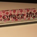 Reserved Listing for Bonnie - 6 Personalized Nameplates