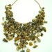 Brown freshwater pearl,tiger eye,smoky quartx hand knotted on silk thread necklace.