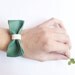 Green Bow Bracelet - St. Patrick's time