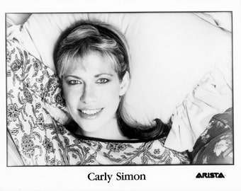 Carly Simon Publicity Photo 8 by 10 inches