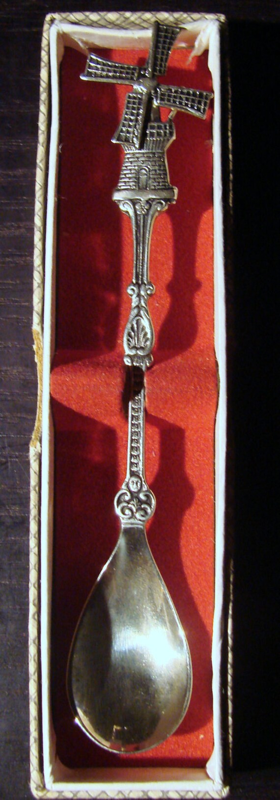 Vintage Decorative Windmill Spoon