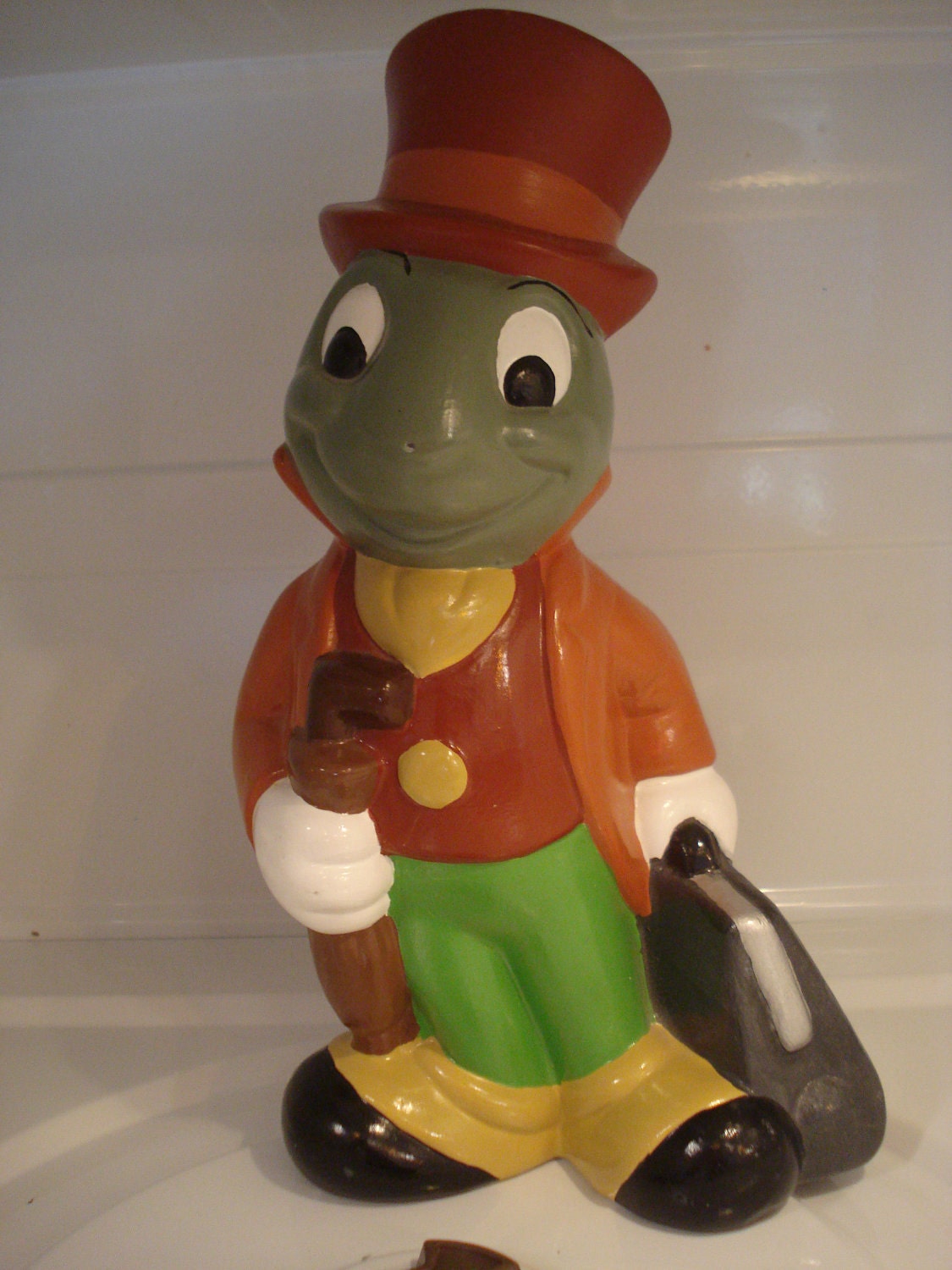jiminy cricket ceramic figurine