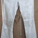 Women's Silver Leather Pants - Bootcut Size 6