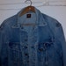 Vintage Lee Riders Denim 5 Button Jean Jacket-Worn Look