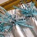 Reserve fo Gregory - Silver & Turquoise New Year's Eve Party Cracker