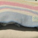Horn Brothers Blanket, Pastel Striped Wool Blanket, Wool Blanket, Striped Wool Blanket