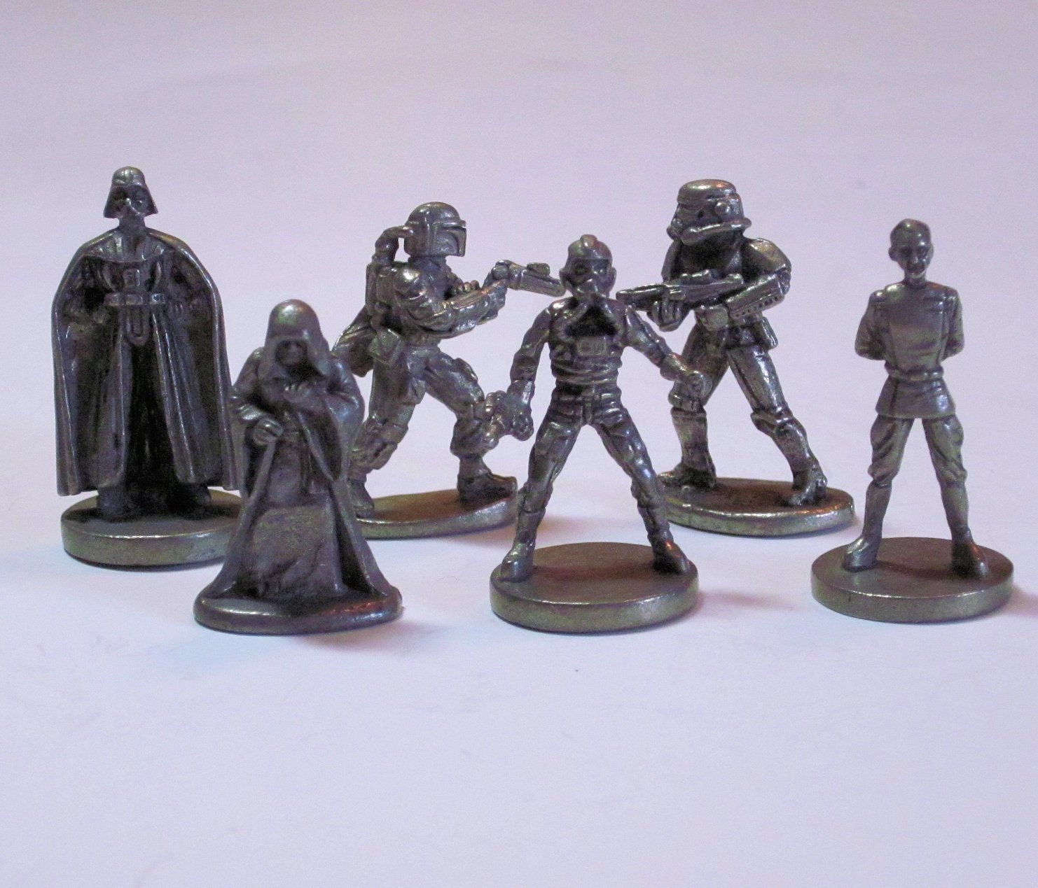 Items similar to 6 Star Wars Monopoly Game Pieces - The Empire on Etsy