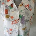 Ship 'n Shore Graphic Print Sleeveless Smock Top Blouse