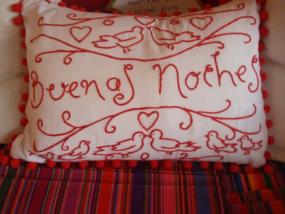 items-similar-to-hand-embroidered-sham-says-buenas-noches-in-spanish