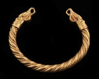 Viking Bracelet with Dragonheads