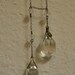 HOLD for COTTAGERAmazing antique asymetrical art deco glass dangle necklace