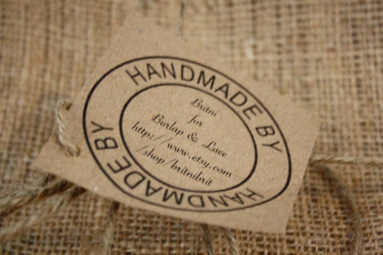 Burlap Table Runners 1' wide with Custom Length