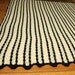 Vintage Handmade Green White Afghan Blanket Throw Grandma Granny 1950 1960 1970