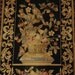 Vintage Wool Bird Roses Tapestry Wall Hanging Cottage Chic French Country Rug