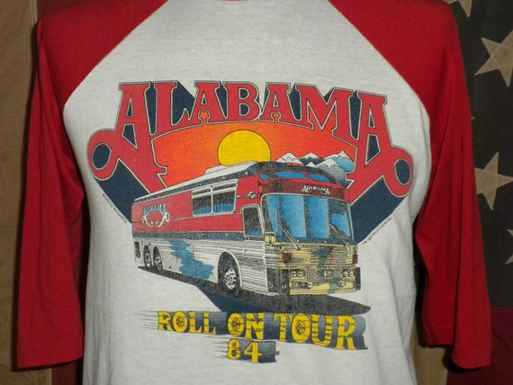 alabama band baseball shirt