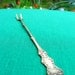 Dainty Olive and Pickle Fork Vintage Edwardian Twist Handle Silverplate Rogers & Bro
